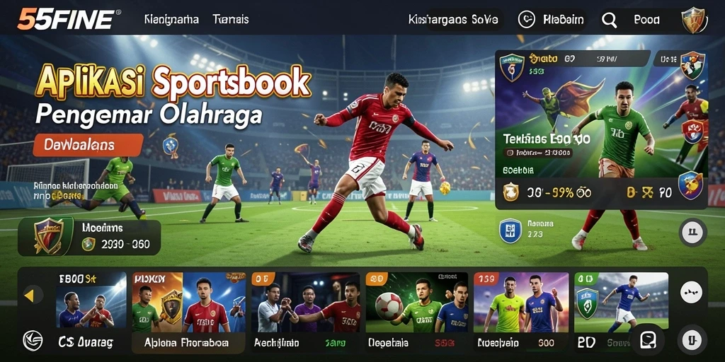 Tampilan gameplay Sportsbook yang seru dan penuh aksi.