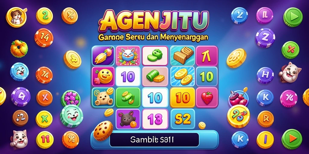 Tampilan screenshot AGENJITU menunjukkan gameplay Bingo yang menarik.