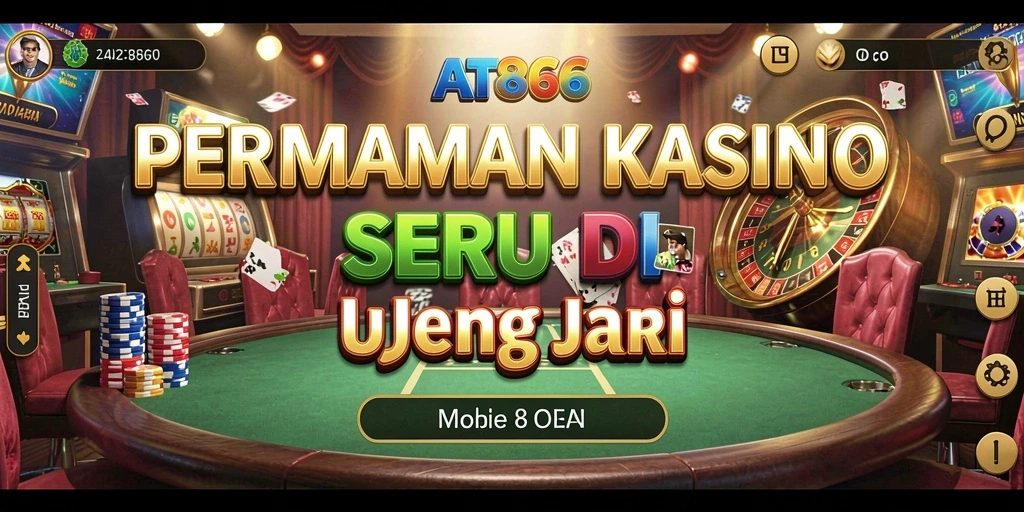 Gameplay seru dalam aplikasi kasino AT866 yang memukau.
