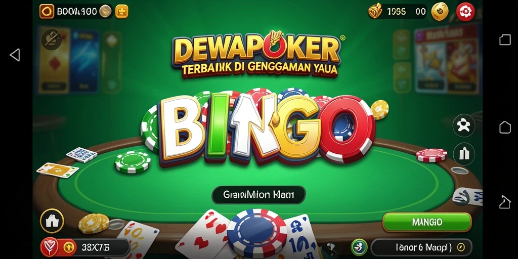 Tampilan gameplay DEWAPOKER yang menarik dan seru.