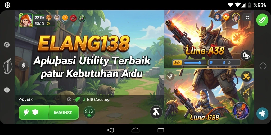 Tampilan antarmuka ELANG138 yang bersih dan terorganisir.