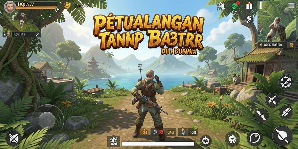 Tampilan gameplay yang mendebarkan dalam dunia Open World.