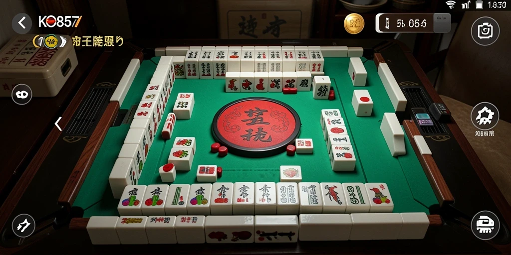 Gameplay menarik Mahjong di KO857 dengan grafik yang indah.