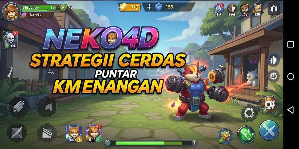 Screenshot NEKO4D menampilkan pertempuran strategis yang mendebarkan.
