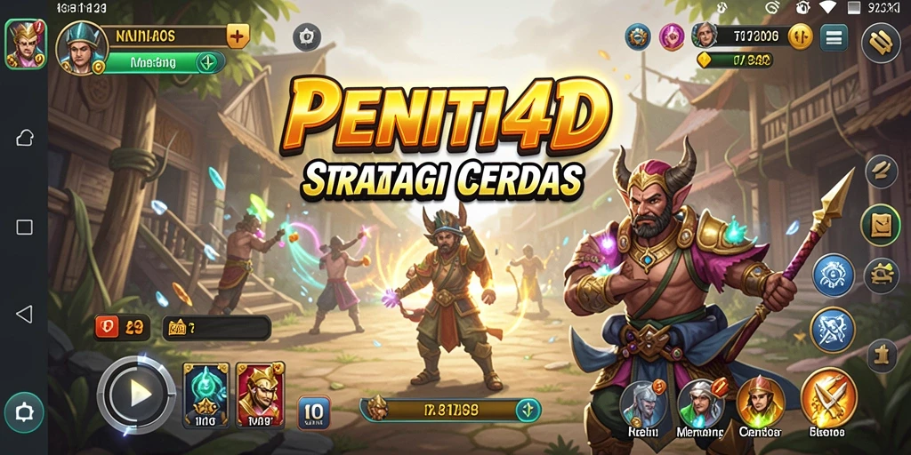 Tampilan gameplay PENITI4D yang mendebarkan dan penuh strategi.