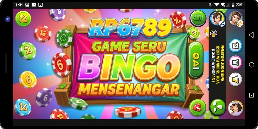 Tampilan gameplay Bingo yang menarik di RP6789.