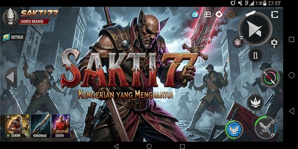 Screenshot gameplay SAKTI77 yang menampilkan suasana Horror yang mencekam.