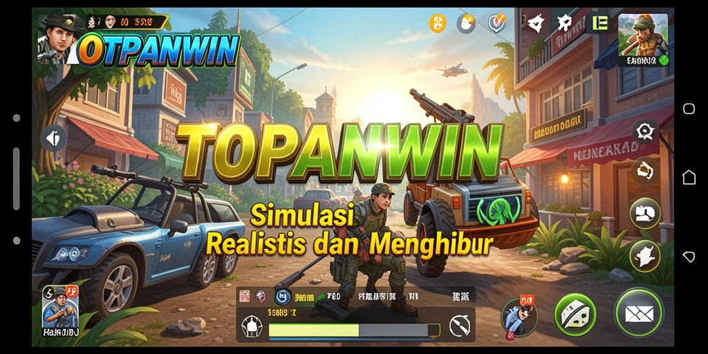 Tangkapan layar gameplay TOPANWIN menampilkan pengalaman simulasi yang mendalam.