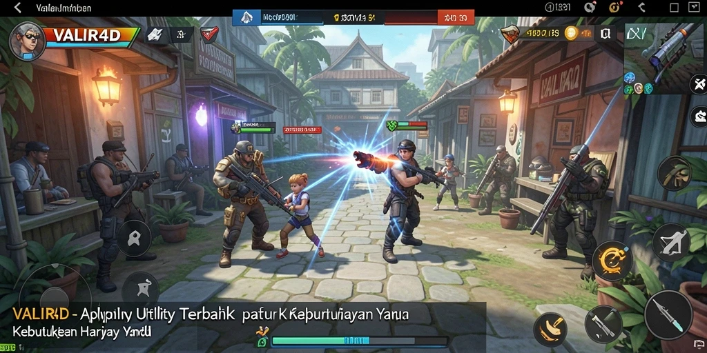 Tampilan utama VALIR4D dengan berbagai fitur Utility yang menarik.