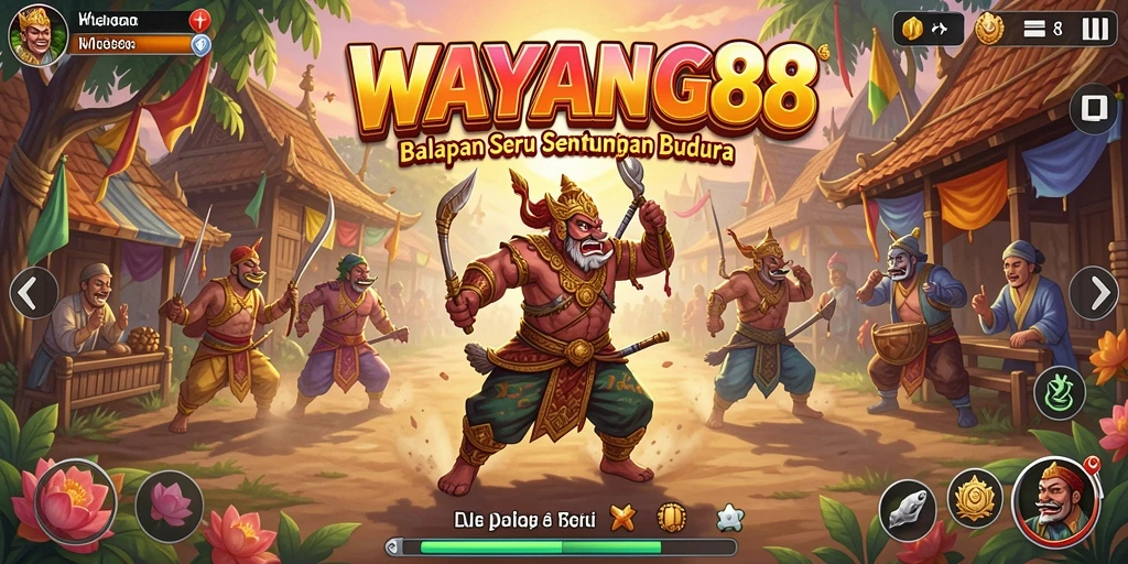 Tampilan screenshot WAYANG88 menampilkan balapan penuh aksi dan detail visual yang menawan.