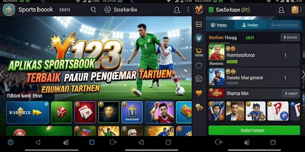 Tampilan menarik dari gameplay Sportsbook YY123.